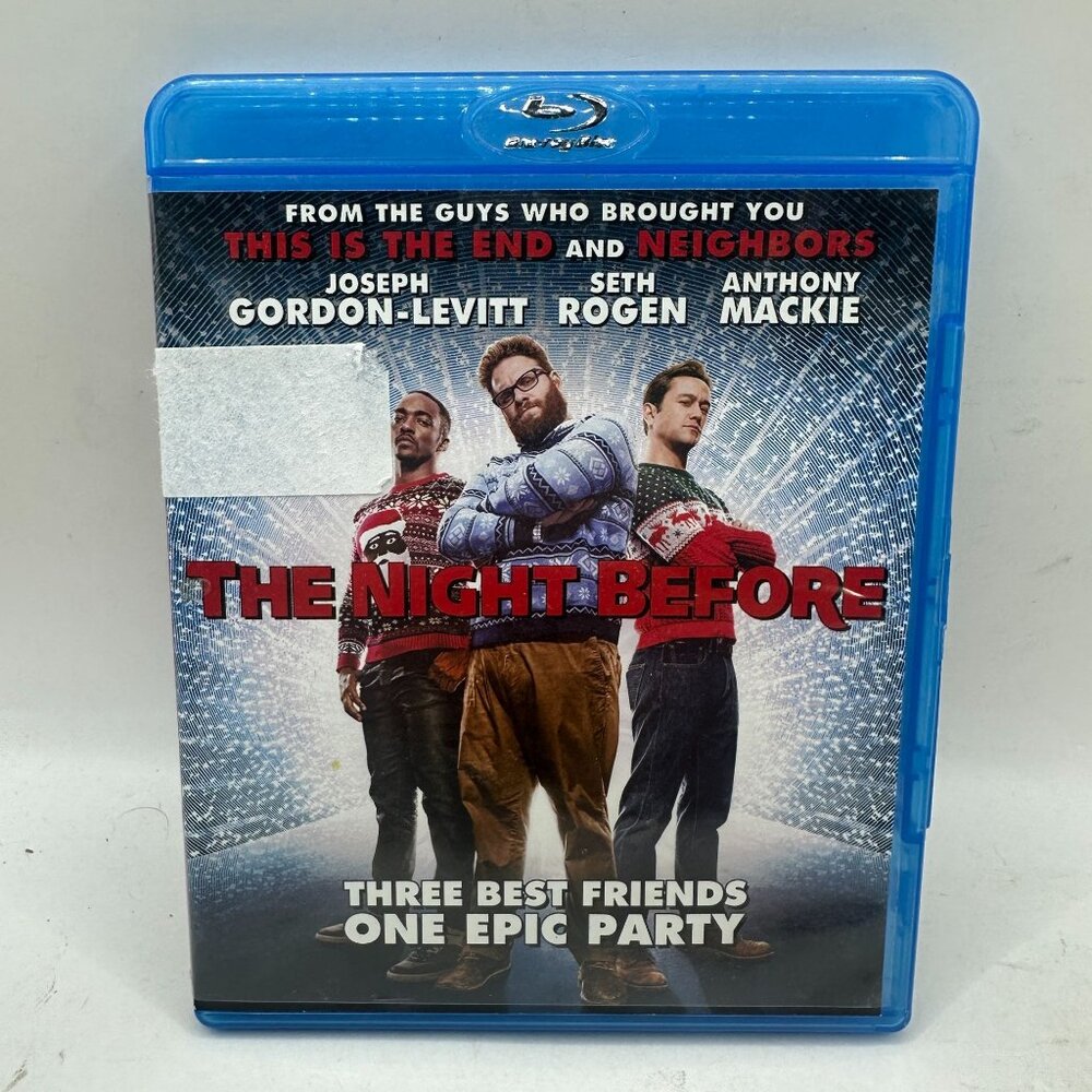 The Night Before Blu-ray Movie Rated R Columbia Pictures 2015